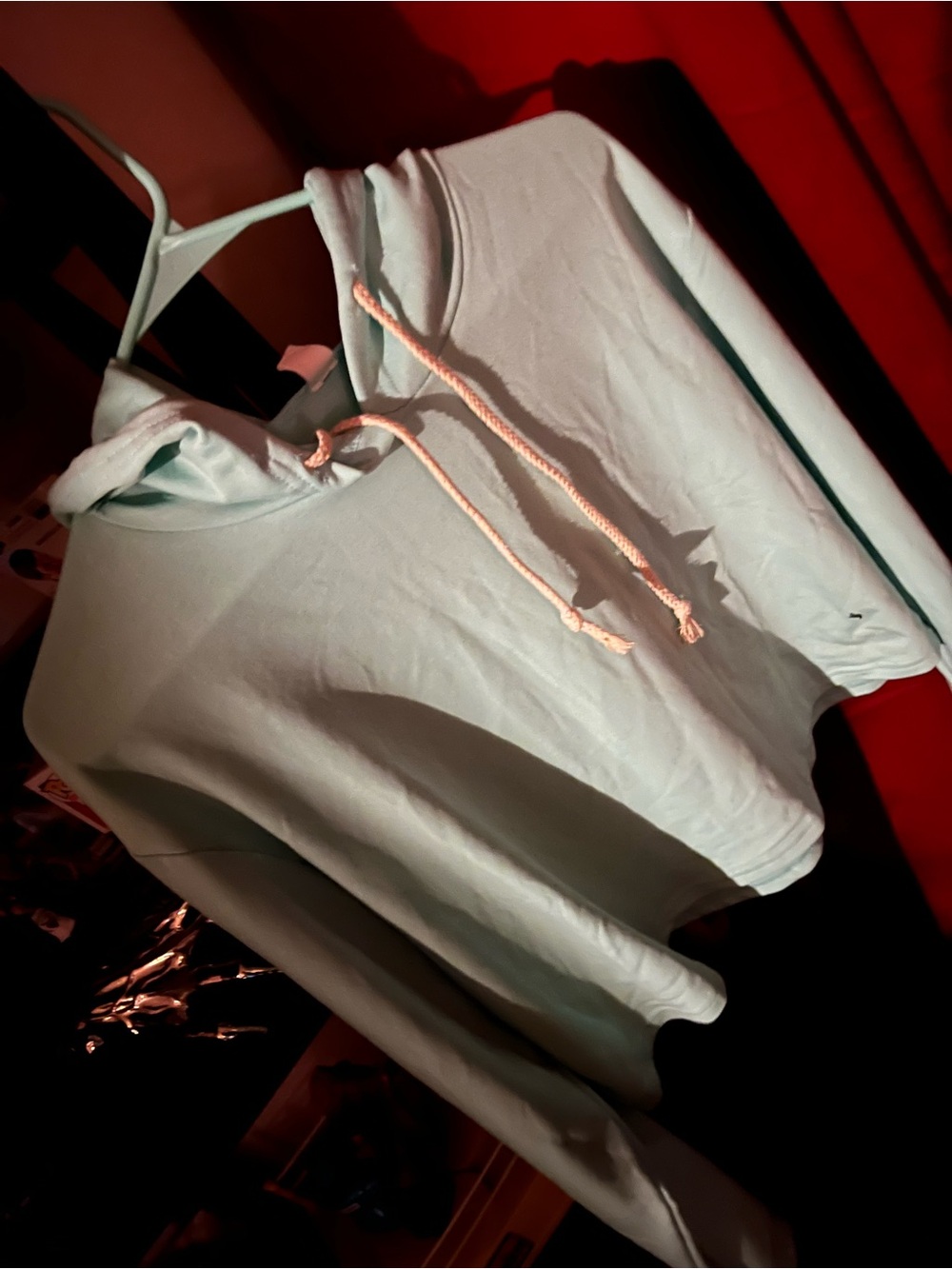 H&M Mint Green Women's Hoodie Sweatshirt